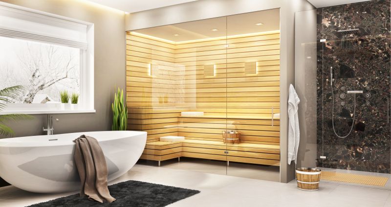 Floating Bench in Shower